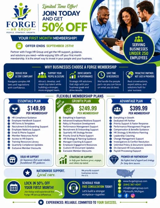 Membership Plans at a Glance