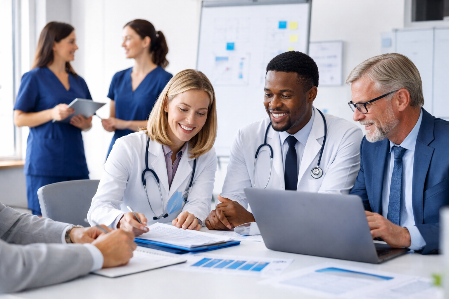 Outsourced HR services for healthcare and dental practices leadership image