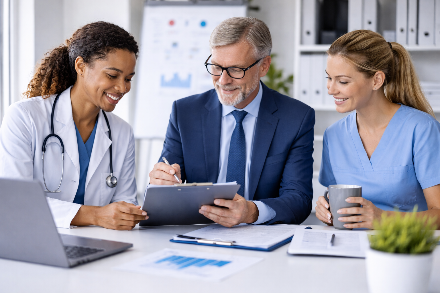 Outsourced HR services for healthcare and dental practices partnership image